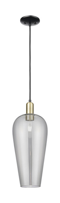 Innovations - 716-1P-BAB-G456-8SM - One Light Mini Pendant - Arcadia - Black Antique Brass