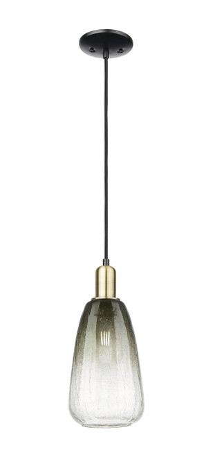 Innovations - 716-1P-BAB-G480-6SL - One Light Mini Pendant - Arcadia - Black Antique Brass