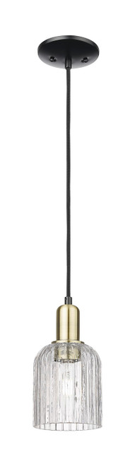 Innovations - 716-1P-BAB-G559-5CL - One Light Mini Pendant - Arcadia - Black Antique Brass