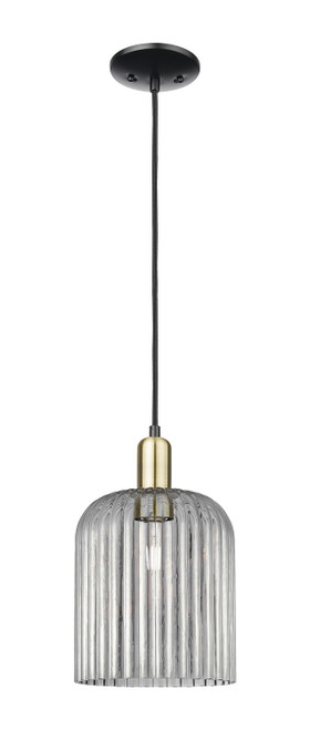 Innovations - 716-1P-BAB-G559-8SM - One Light Mini Pendant - Arcadia - Black Antique Brass