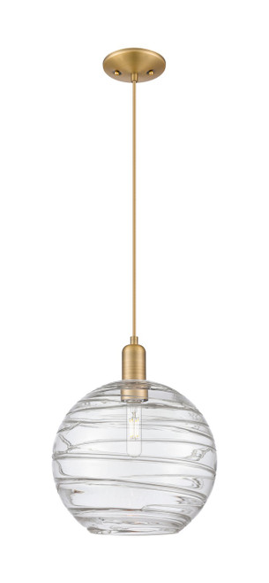 Innovations - 716-1P-BB-G1213-12CL - One Light Mini Pendant - Arcadia - Brushed Brass