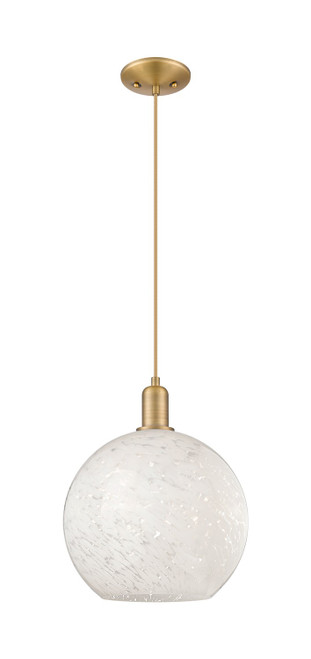 Innovations - 716-1P-BB-G1216-12WM - One Light Mini Pendant - Arcadia - Brushed Brass