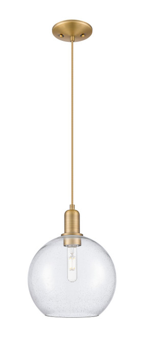 Innovations - 716-1P-BB-G124-10 - One Light Mini Pendant - Arcadia - Brushed Brass