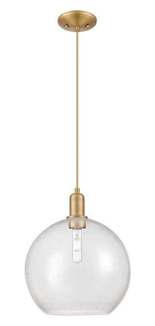 Innovations - 716-1P-BB-G124-12 - One Light Mini Pendant - Arcadia - Brushed Brass