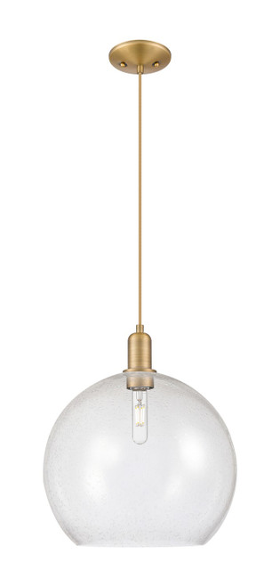 Innovations - 716-1P-BB-G124-14 - One Light Mini Pendant - Arcadia - Brushed Brass
