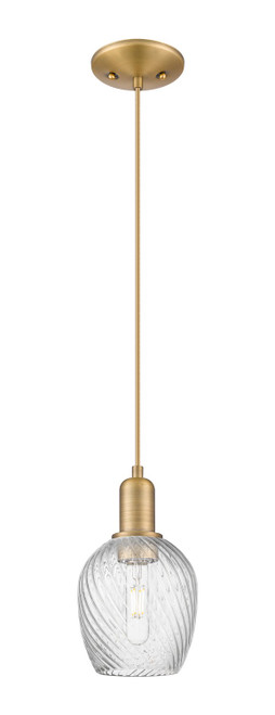 Innovations - 716-1P-BB-G292 - One Light Mini Pendant - Arcadia - Brushed Brass