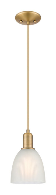 Innovations - 716-1P-BB-G381 - One Light Mini Pendant - Arcadia - Brushed Brass
