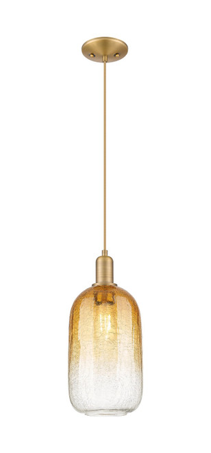 Innovations - 716-1P-BB-G482-7AM - One Light Mini Pendant - Arcadia - Brushed Brass