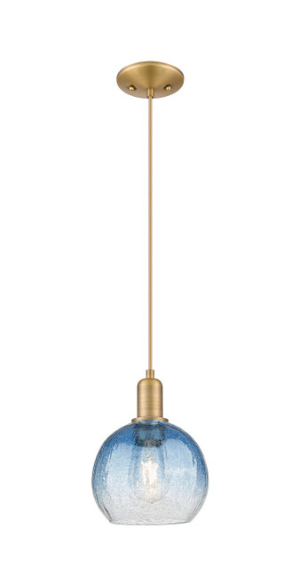 Innovations - 716-1P-BB-G483-8SB - One Light Mini Pendant - Arcadia - Brushed Brass
