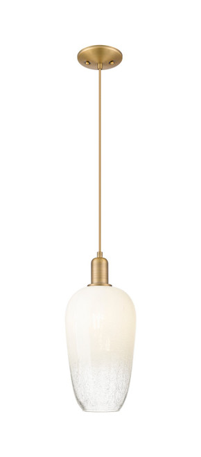 Innovations - 716-1P-BB-G484-7OP - One Light Mini Pendant - Arcadia - Brushed Brass