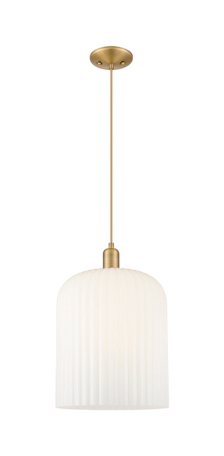 Innovations - 716-1P-BB-G559-12GWH - One Light Mini Pendant - Arcadia - Brushed Brass