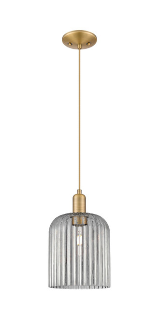 Innovations - 716-1P-BB-G559-8SM - One Light Mini Pendant - Arcadia - Brushed Brass