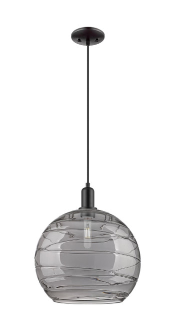 Innovations - 716-1P-BK-G1213-14SM - One Light Mini Pendant - Arcadia - Matte Black