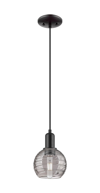 Innovations - 716-1P-BK-G1213-6SM - One Light Mini Pendant - Arcadia - Matte Black