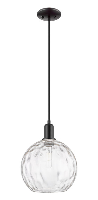 Innovations - 716-1P-BK-G1215-10 - One Light Mini Pendant - Arcadia - Matte Black