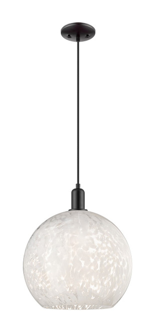 Innovations - 716-1P-BK-G1216-14WM - One Light Mini Pendant - Arcadia - Matte Black