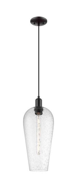 Innovations - 716-1P-BK-G456-8SDY - One Light Mini Pendant - Arcadia - Matte Black