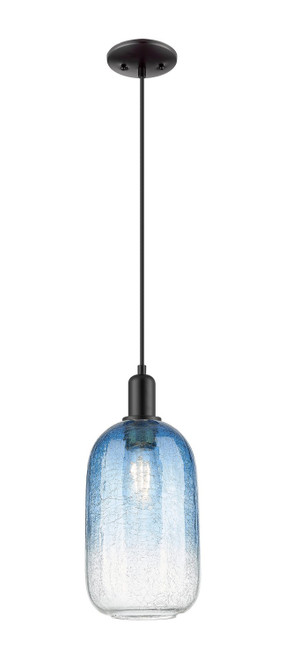Innovations - 716-1P-BK-G482-7SB - One Light Mini Pendant - Arcadia - Matte Black