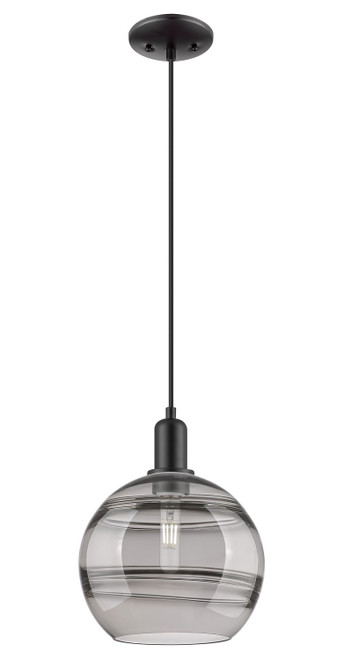Innovations - 716-1P-BK-G556-10SM - One Light Mini Pendant - Arcadia - Matte Black