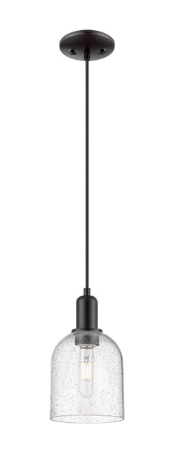 Innovations - 716-1P-BK-G558-6SDY - One Light Mini Pendant - Arcadia - Matte Black