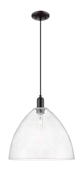 Innovations - 716-1P-BK-GBD-164 - One Light Mini Pendant - Arcadia - Matte Black