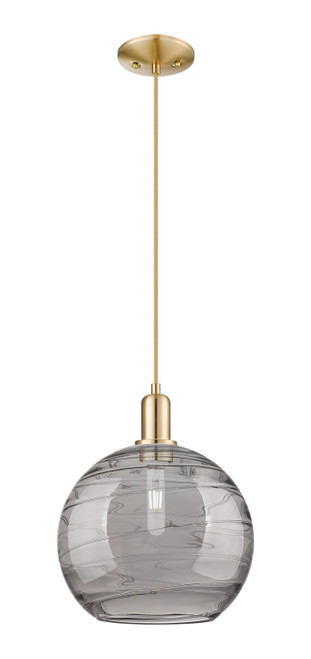 Innovations - 716-1P-CB-G1213-12SM - One Light Mini Pendant - Arcadia - Champagne Bronze