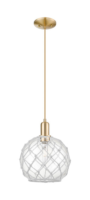 Innovations - 716-1P-CB-G122-10RW - One Light Mini Pendant - Arcadia - Champagne Bronze