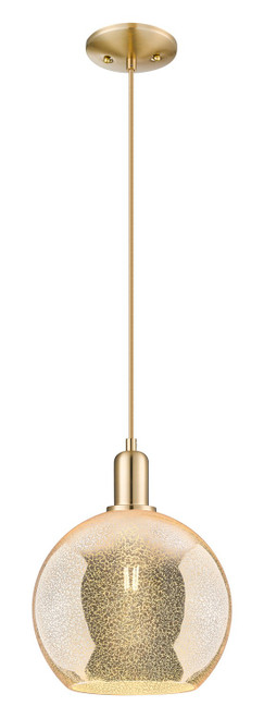 Innovations - 716-1P-CB-G128-10 - One Light Mini Pendant - Arcadia - Champagne Bronze