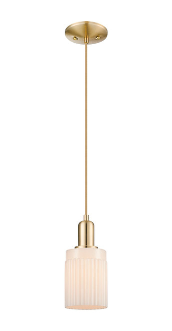 Innovations - 716-1P-CB-G341 - One Light Mini Pendant - Arcadia - Champagne Bronze