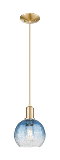 Innovations - 716-1P-CB-G483-8SB - One Light Mini Pendant - Arcadia - Champagne Bronze