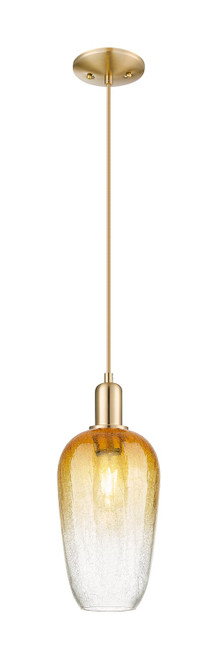Innovations - 716-1P-CB-G484-7AM - One Light Mini Pendant - Arcadia - Champagne Bronze