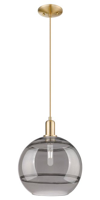 Innovations - 716-1P-CB-G556-12SM - One Light Mini Pendant - Arcadia - Champagne Bronze