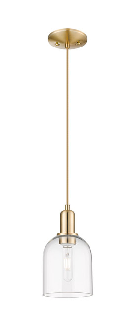 Innovations - 716-1P-CB-G558-6CL - One Light Mini Pendant - Arcadia - Champagne Bronze