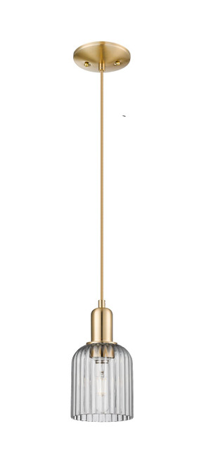 Innovations - 716-1P-CB-G559-5SM - One Light Mini Pendant - Arcadia - Champagne Bronze