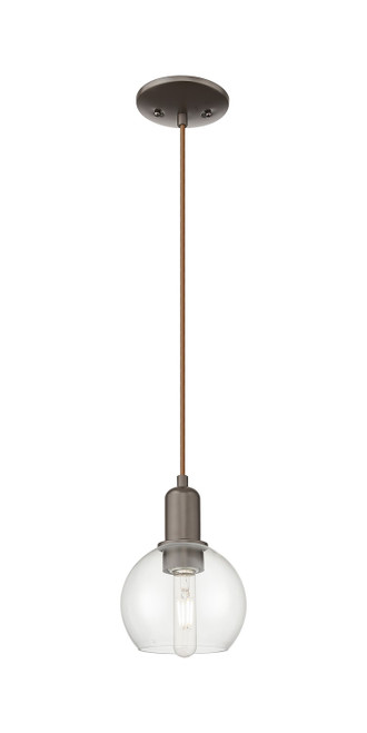 Innovations - 716-1P-OB-G122-6 - One Light Mini Pendant - Arcadia - Oil Rubbed Bronze