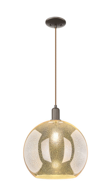 Innovations - 716-1P-OB-G128-14 - One Light Mini Pendant - Arcadia - Oil Rubbed Bronze