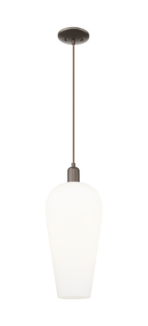 Innovations - 716-1P-OB-G456-8WH - One Light Mini Pendant - Arcadia - Oil Rubbed Bronze