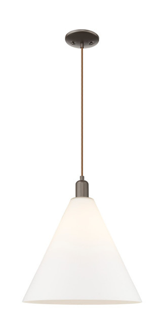 Innovations - 716-1P-OB-GBC-161 - One Light Mini Pendant - Arcadia - Oil Rubbed Bronze