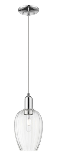 Innovations - 716-1P-PC-G457-6CL - One Light Mini Pendant - Arcadia - Polished Chrome