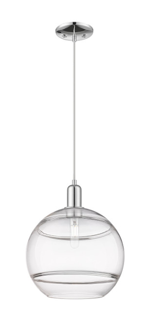 Innovations - 716-1P-PC-G556-12CL - One Light Mini Pendant - Arcadia - Polished Chrome