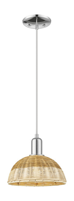 Innovations - 716-1P-PC-NBD2-9-NAT - One Light Mini Pendant - Arcadia - Polished Chrome