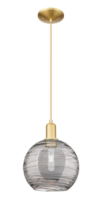 Innovations - 716-1P-SG-G1213-10SM - One Light Mini Pendant - Arcadia - Satin Gold