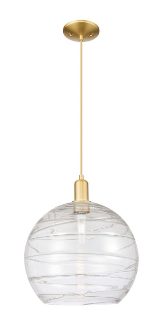 Innovations - 716-1P-SG-G1213-14CL - One Light Mini Pendant - Arcadia - Satin Gold