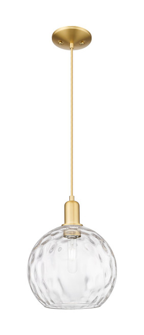 Innovations - 716-1P-SG-G1215-10 - One Light Mini Pendant - Arcadia - Satin Gold