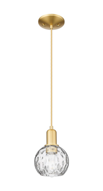 Innovations - 716-1P-SG-G1215-6 - One Light Mini Pendant - Arcadia - Satin Gold