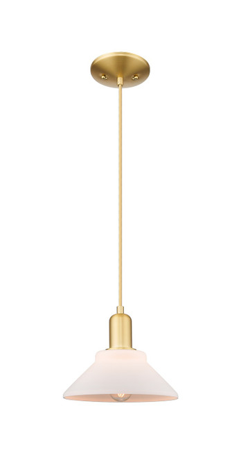 Innovations - 716-1P-SG-G131 - One Light Mini Pendant - Arcadia - Satin Gold