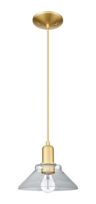Innovations - 716-1P-SG-G132 - One Light Mini Pendant - Arcadia - Satin Gold