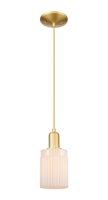 Innovations - 716-1P-SG-G341 - One Light Mini Pendant - Arcadia - Satin Gold
