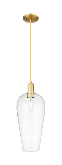 Innovations - 716-1P-SG-G456-8CL - One Light Mini Pendant - Arcadia - Satin Gold