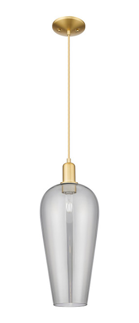 Innovations - 716-1P-SG-G456-8SM - One Light Mini Pendant - Arcadia - Satin Gold